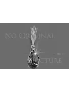 Russe soviétique rose 14k 585 or alexandrite rubis émeraude saphir zircon ... pendentif VPC012