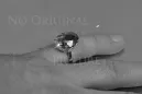 Ruso Soviet rosa 14k 585 oro Alejandrita Rubí Esmeralda Zafiro Zircón anillo vrc130