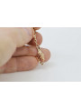 "Vintage 14K 585 Rose Gold Leaf Earrings with No Stones" ven215
