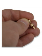 Винтажное розовое золото 14к 585 без камней vpn018