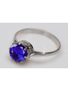 Russian Soviet rose 14k 585 gold Alexandrite Ruby Emerald Sapphire Zircon ring  vrc366