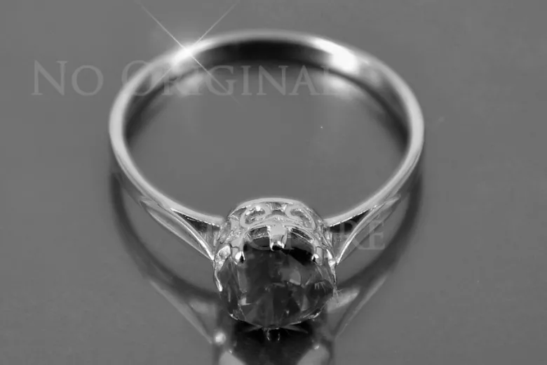 Russe soviétique rose 14k 585 or Alexandrite Rubis Émeraude Saphir Zircon bague vrc366