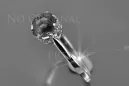 Russe soviétique rose 14k 585 or Alexandrite Rubis Émeraude Saphir Zircon bague vrc366