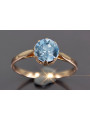 Russian Soviet rose 14k 585 gold Alexandrite Ruby Emerald Sapphire Zircon ring  vrc366