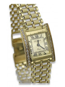 Gold men's watch Geneve ★ zlotychlopak.pl ★ Gold purity 585 333 Low Price!
