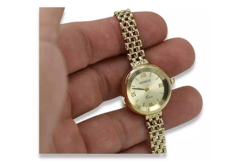 Montre ★ dame en or zlotychlopak.pl ★ Pureté d’or 585 333 Prix bas!