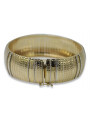 Yellow 14k 585 gold bangle bracelet cb162yw