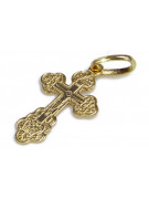 Gold Orthodox Cross ★ russiangold.com ★ Gold 585 333 Niedriger Preis