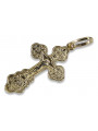 Gold Orthodox Cross ★ russiangold.com ★ Gold 585 333 Niedriger Preis