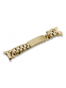 Yellow rose gold watch bracelet ★ russiangold.com ★ Gold 585 333 Low price