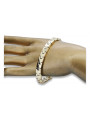 Bracelet en or rose jaune ★ russiangold.com ★ Gold 585 333 Prix bas