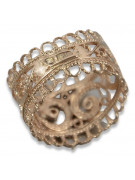 Русский Советский розовый 14к 585 золото Винтажное кольцо vrn003
