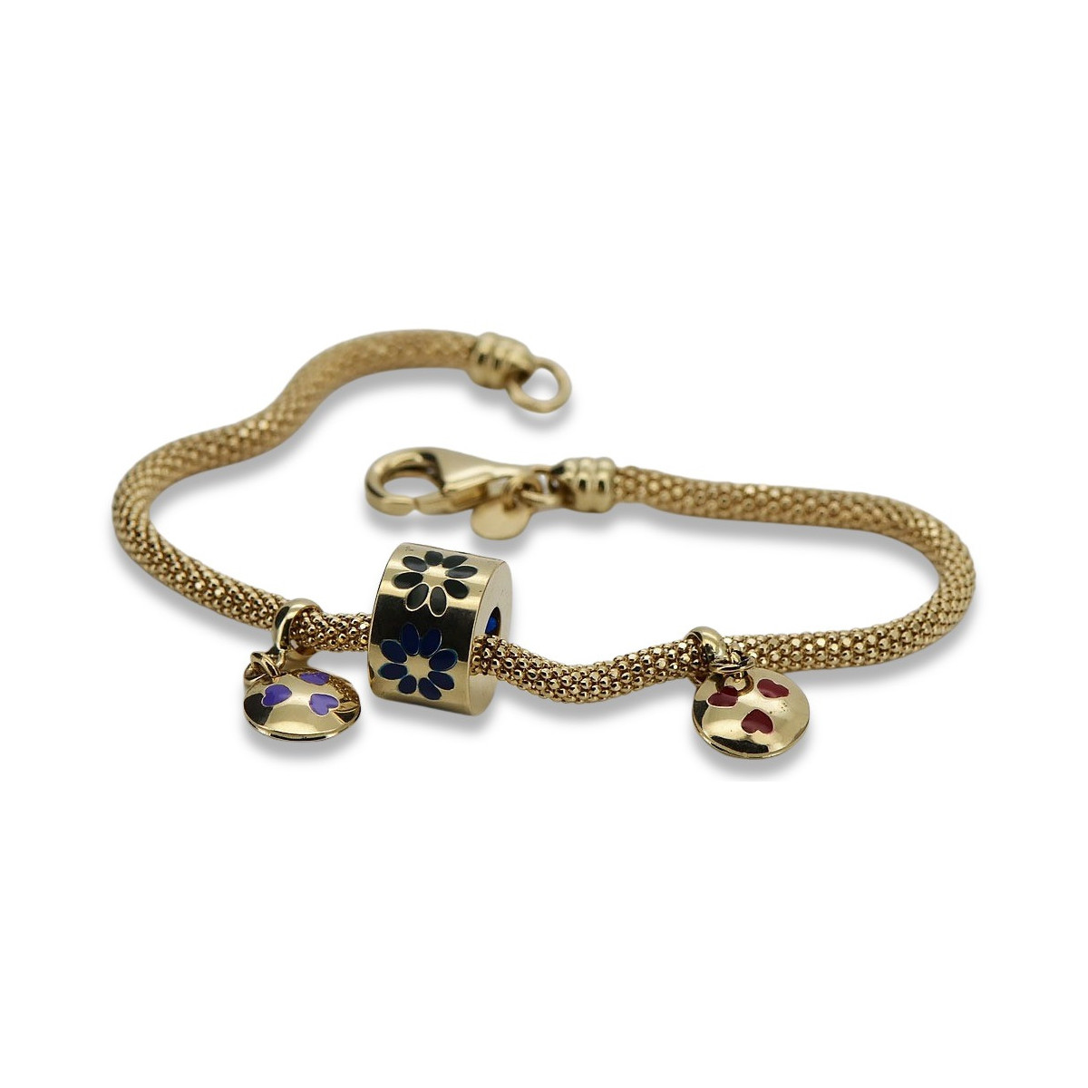 trendor Women's Bracelet Fantasy Gold 585 / 14K Width 8.3 mm 15962