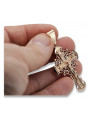 Золотой Православный Крест ★ russiangold.com ★ Золото 585 333 Низкая цена