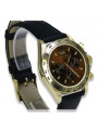 Reloj de oro para hombre Geneve ★ zlotychlopak.pl ★ Pureza de oro 585 333 Precio bajo!