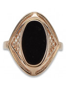 Russisch Sowjet rosa 14 Karat 585 gold Vintage Ring vrn026