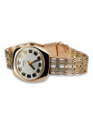 Vintage  rose 14k 585 gold men's Raketa watch vw002&vbw002