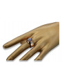 "Pierścień Vintage Aleksandryt, Wykonany z Różowego Złota 14k 585" vrc016