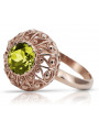 Russische sowjetische Rose 14k 585 Gold Alexandrit Rubin Smaragd Saphir Zirkon Ring vrc059