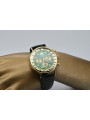Galben 14k 585 ceas de aur pentru bărbați Geneve mw012y-gr