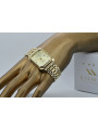 Złoty zegarek 14k 585 z bransoletą męski Geneve mw001y&mbw001y