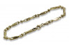Bracelet italien en or jaune 14 carats cb063y