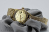 Montre Rolex en or jaune 14 carats de style Genève pour femme avec diamants 0,25 ct lwd078ydg&lbw003y