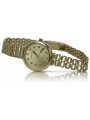 Reloj italiano amarillo 14k oro 585 lady Geneve lw041y