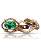 Russische Sowjetische Rose Pink 14k 585 Gold Ohrringe vec033 Alexandrit Rubin Smaragd Saphir ...