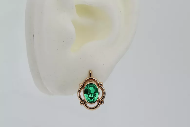 Russische Sowjetische Rose Pink 14k 585 Gold Ohrringe vec033 Alexandrit Rubin Smaragd Saphir ... Russische Sowjetische Rose Pink 14k 585 Gold Ohrringe vec033 Alexandrit Rubin Smaragd Saphir ...