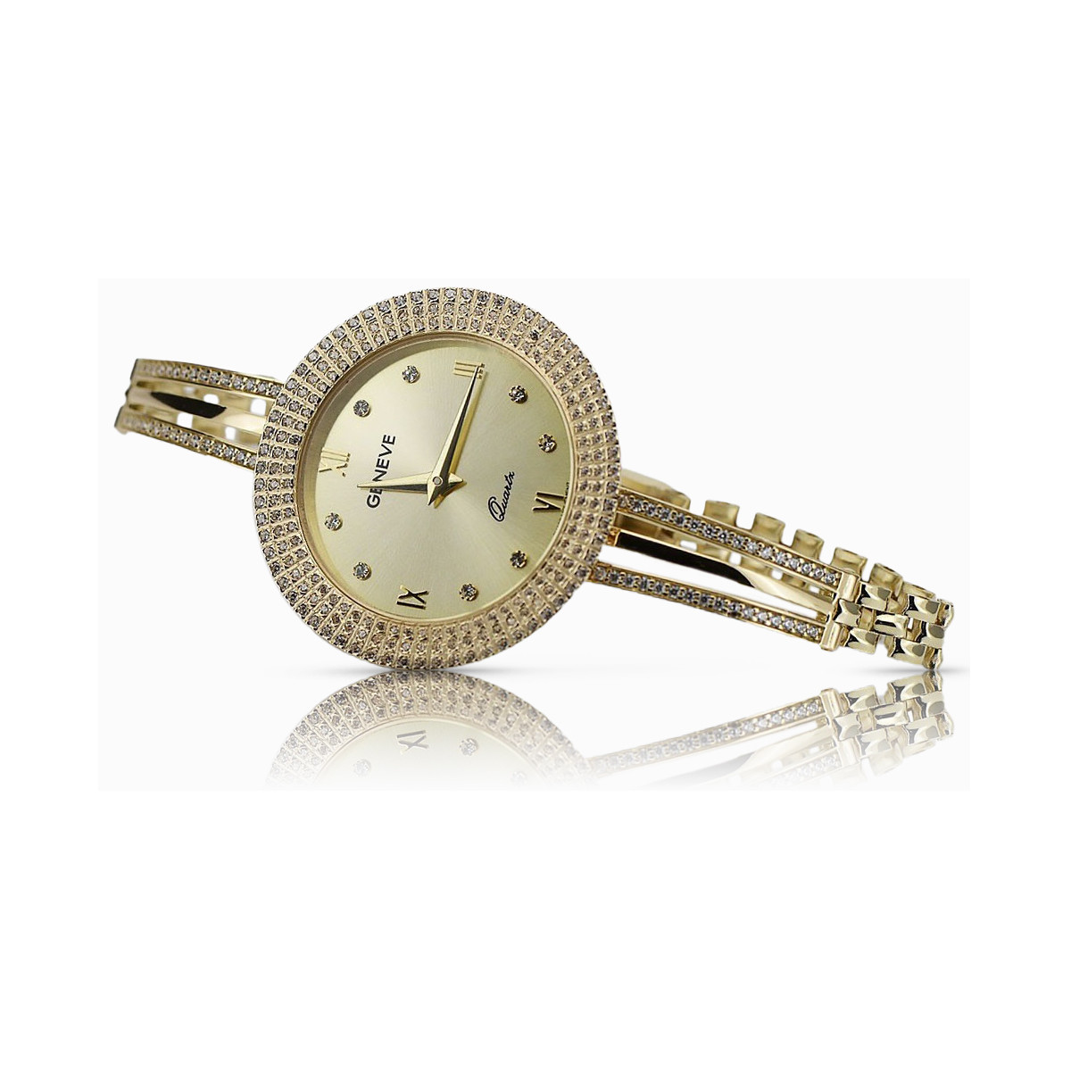 Montre ★ dame en or zlotychlopak.pl ★ Pureté d’or 585 333 Prix bas!