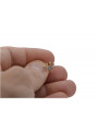 copie de boucles d'oreilles libellule en or 14 carats 585 avec zircons cec015y