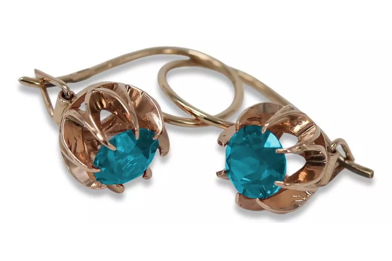 Aquamarine Earrings, Rose Gold Overlay, Rectangle Gems, Art Deco Lante | Aquamarine  earrings, Rose gold earrings, Silver filigree
