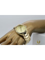 мужских золотых часов с браслетом 14k Geneve mw013ydy&mbw017y