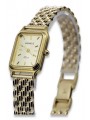 kopie der Geneve Damenuhr aus 14-karätigem Gold mit Armband Lw023y&lbw008y
