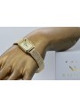 копія жіночого годинника з браслетом із 14-каратного золота Geneve Lw023y&lbw004y