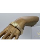 копія італійського золотого годинника Geneve Lw055y&lbw004y з жіночим браслетом 14k