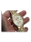 copie de montre en or 14k 585 avec bracelet Geneve mw005ydg&mbw006y