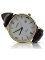 Reloj de oro para hombre Geneve ★ zlotychlopak.pl ★ Pureza de oro 585 333 Precio bajo!