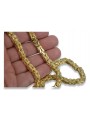 Yellow rose gold chain ★ russiangold.com ★ Gold 585 333 Low price