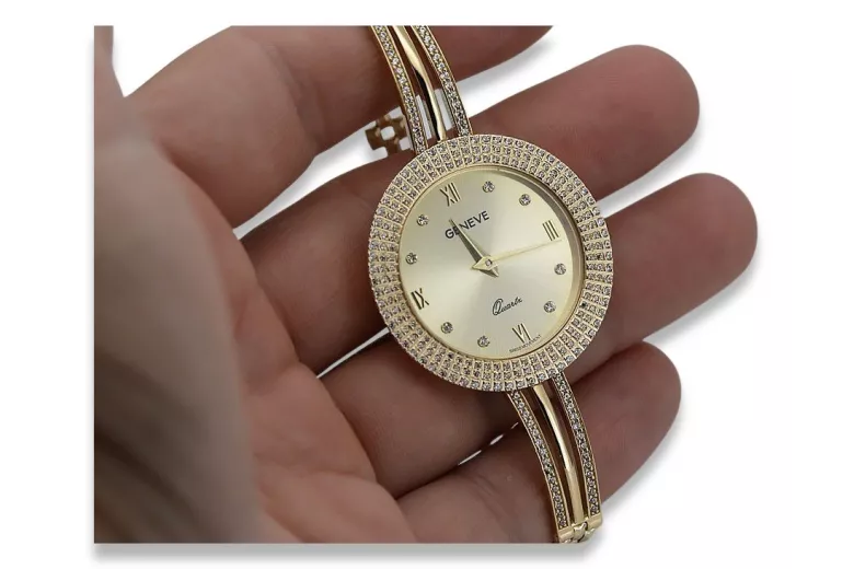 Reloj ★ de oro para damas zlotychlopak.pl Pureza de oro 585 333 ¡★ Precio bajo!