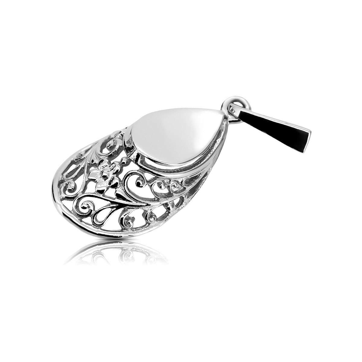 Vintage silver 925  Vintage horseshoe pendant vpn074s