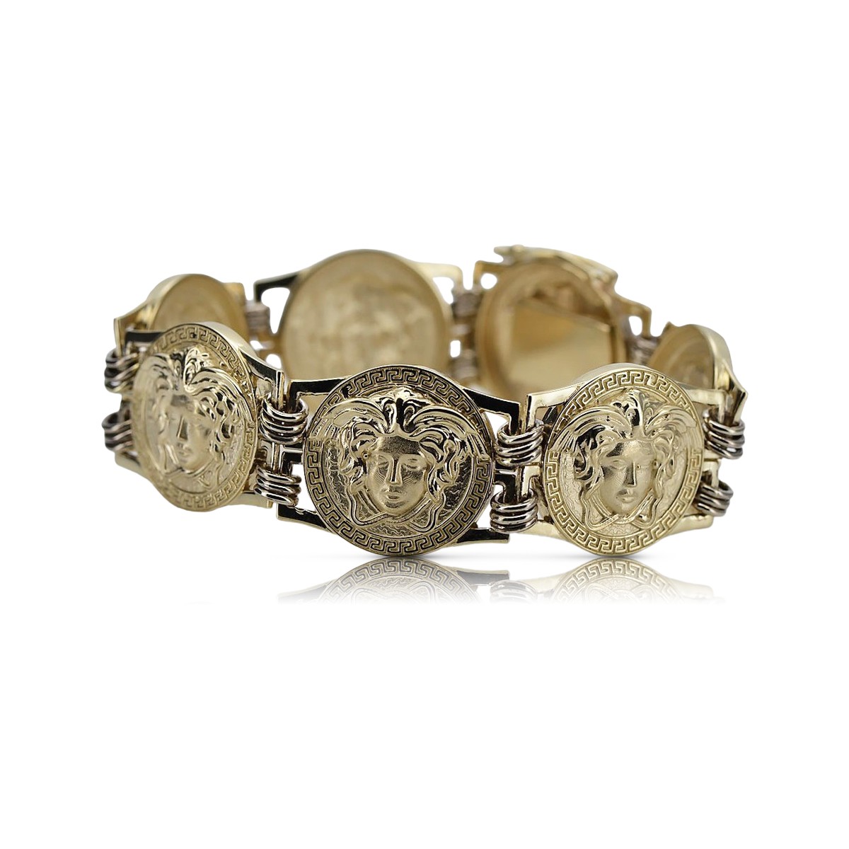 Bracelet en or rose jaune ★ russiangold.com ★ Or 585 333 Petit prix