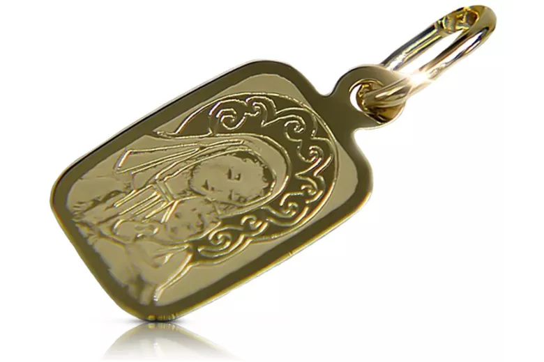 Марийский медальон. Кулон медальон открывающийся из золота 750.