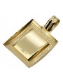 Gold Mary Medaillon Ikone Anhänger ★ zlotychlopak.pl ★ Gold 585 333 niedriger Preis