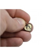 Gold Mary medallion icon pendant ★ zlotychlopak.pl ★ Gold 585 333 low price