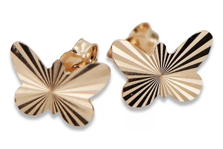 Pendientes de oro zlotychlopak.pl Muestra de ★ oro 585 333 ¡★ Precio bajo!