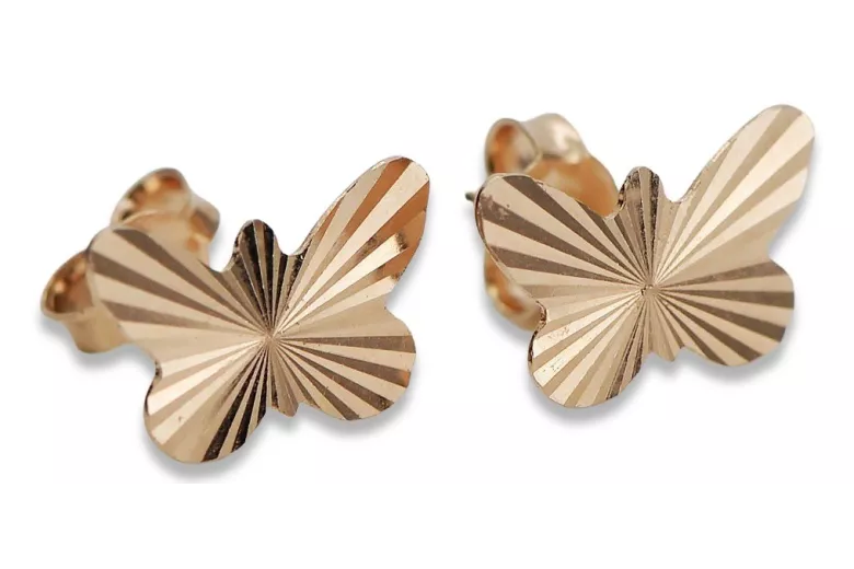 Pendientes de oro zlotychlopak.pl Muestra de ★ oro 585 333 ¡★ Precio bajo!