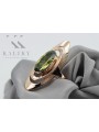 Exklusiver 14 Karat Vintage-Roségold Peridot Ring, Modell  vrc189
