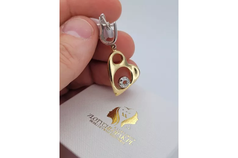 Ohrringe aus 14-karätigem Gold ★ https://zlotychlopak.pl/de/ ★ Feingold 585 333 Günstig!